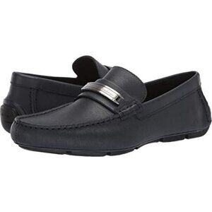 Calvin Klein Moccasin, Driving Shoe, Navy Blue, 12M